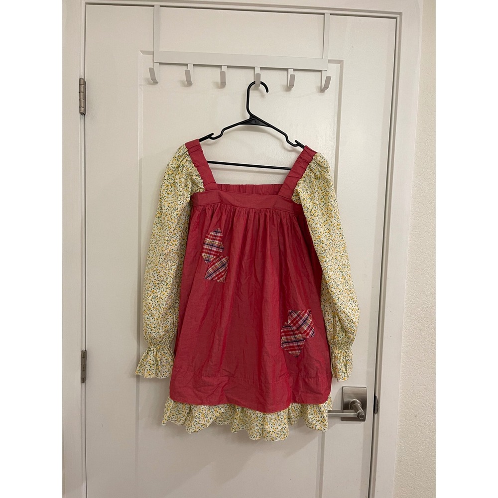 Weissman Cottagecore Babydoll Patchwork Mini Dress Prairie